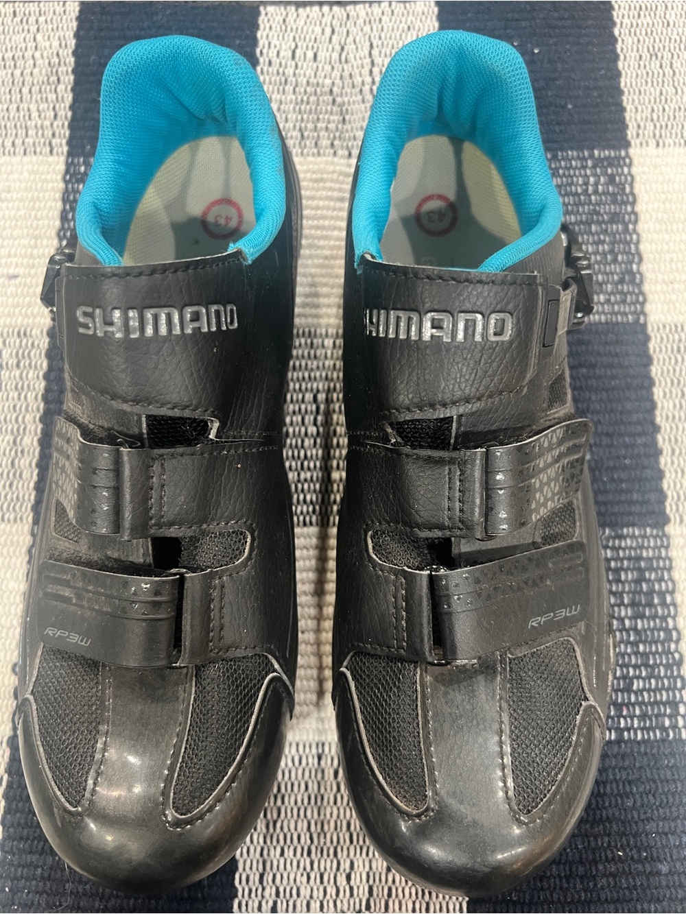 Shimano SH-RP300W Women’s Road Cycling Shoes EU 43 US 10.5 Black Blue